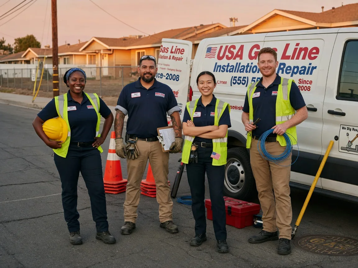 Gas Line Installation company in Sproul, PA